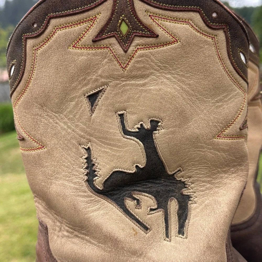 Old Gringo Bronc Heeled Boots - Picture 2 of 12